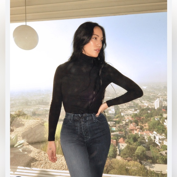 J Brand x Steph Shep lace up skinny jeans - Picture 9 of 9